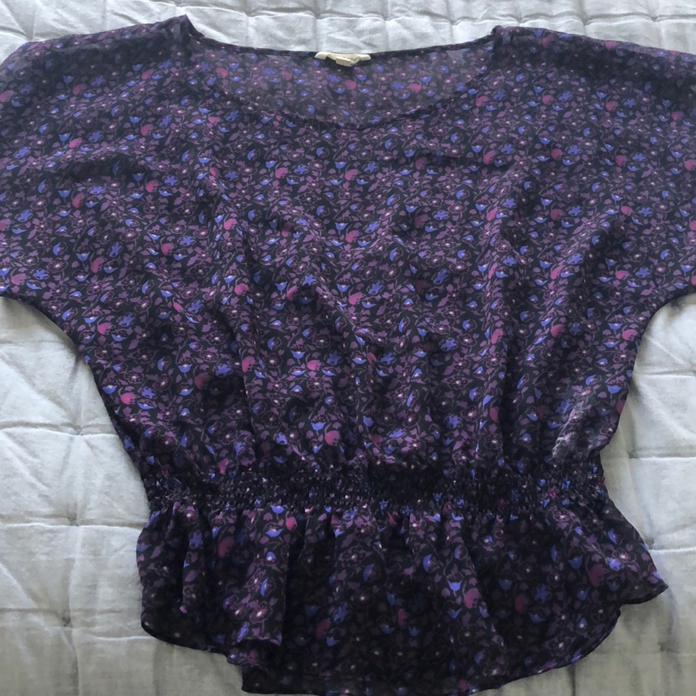 Floral Sheer Blouse